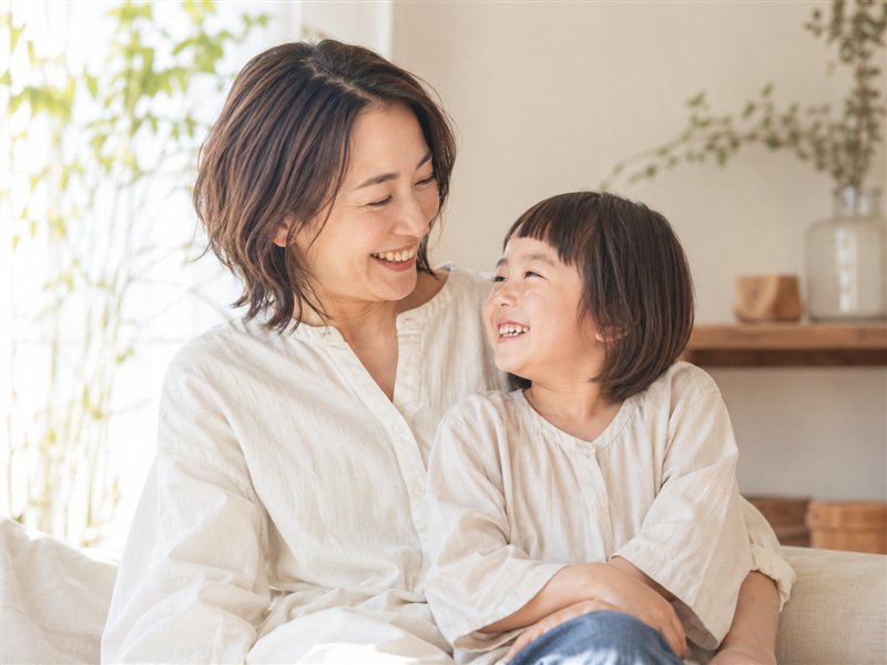 子育て中の親子